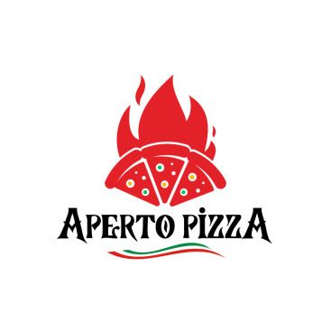 APERTO PİZZA LOGOSUNU ARIYOR yarışmasına tasarımcı yasin ercan tarafından sunulan  tasarım 