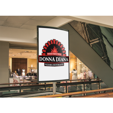 pizza restoranim icin logo tasarimi yarışmasına tasarımcı muratrasul46 tarafından sunulan  tasarım 