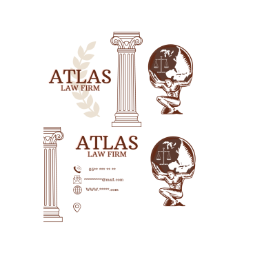 Hukuk bürom için logo ve kartvizit yarışmasına tasarımcı beydemir tarafından sunulan  tasarım 