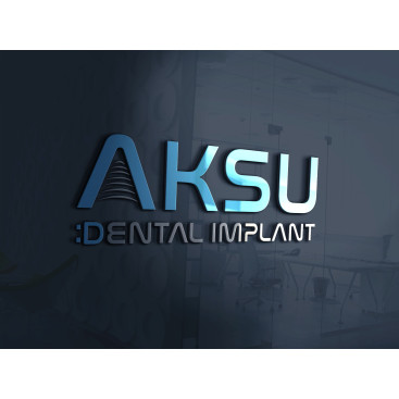 Aksu Dental İmplant Yeni Logosunu Arıyor yarışmasına tasarımcı SuleDesigner tarafından sunulan  tasarım 