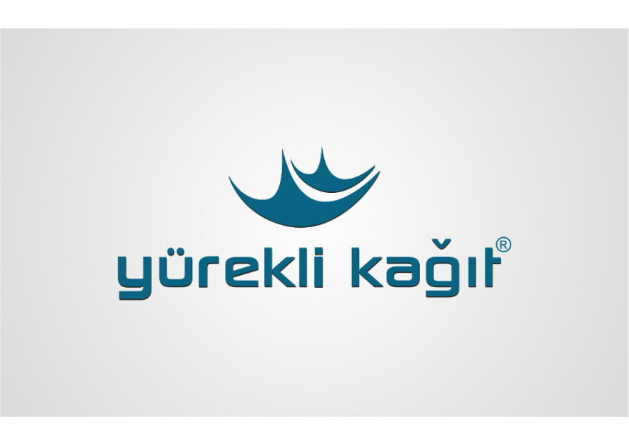 Yürekli Kağıt Yeni Logosunu Arıyor. yarışmasına tasarımcı ELORA DESIGN tarafından sunulan  tasarım 