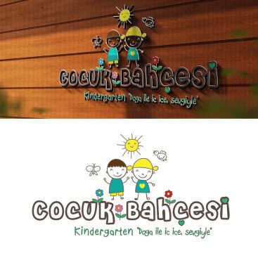 Kres gündüz cocuk bakimevi icin logo  yarışmasına tasarımcı stalipoglu tarafından sunulan  tasarım 