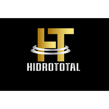 Hidrototal sirketi icin logo tasarimi yarışmasına tasarımcı myben design tarafından sunulan  tasarım 