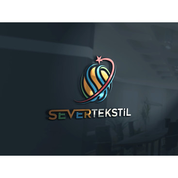 Tekstil firma logosu yarışmasına tasarımcı Etrah™ tarafından sunulan  tasarım 