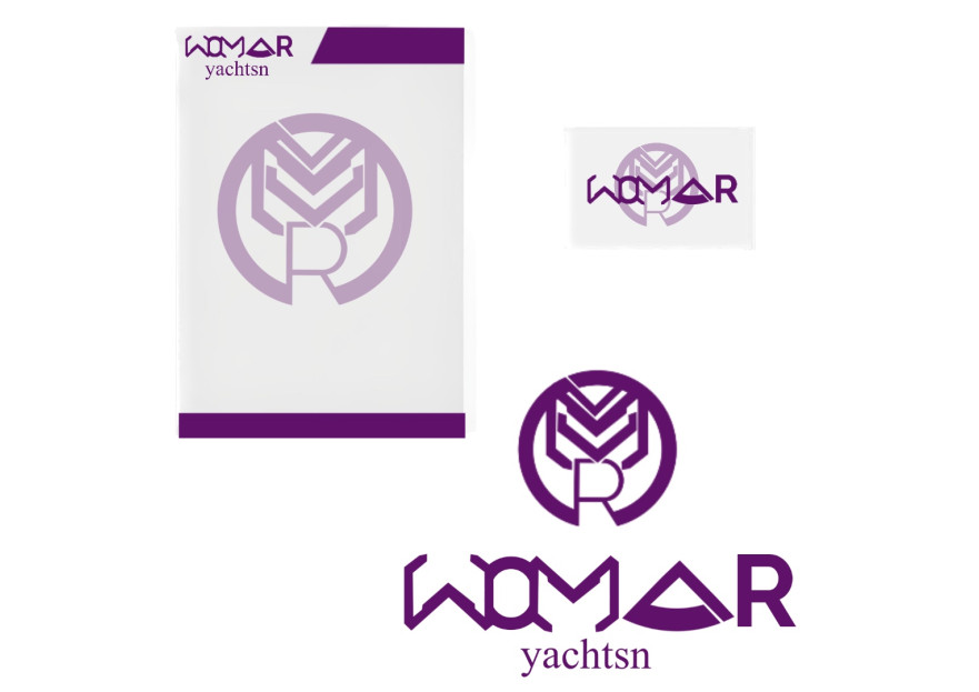 Yeni kurulan yat imalat firmamıza logo yarışmasına tasarımcı muka production tarafından sunulan  tasarım 