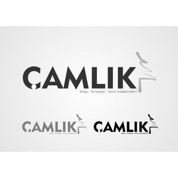ÇAMLIK KİTAP-KIRTASİYE İÇİN LOGO TASARIM yarışmasına tasarımcı anafor tarafından sunulan  tasarım 