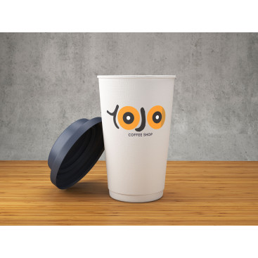 Kahveci Logosu yarışmasına tasarımcı ioguler tarafından sunulan  tasarım 