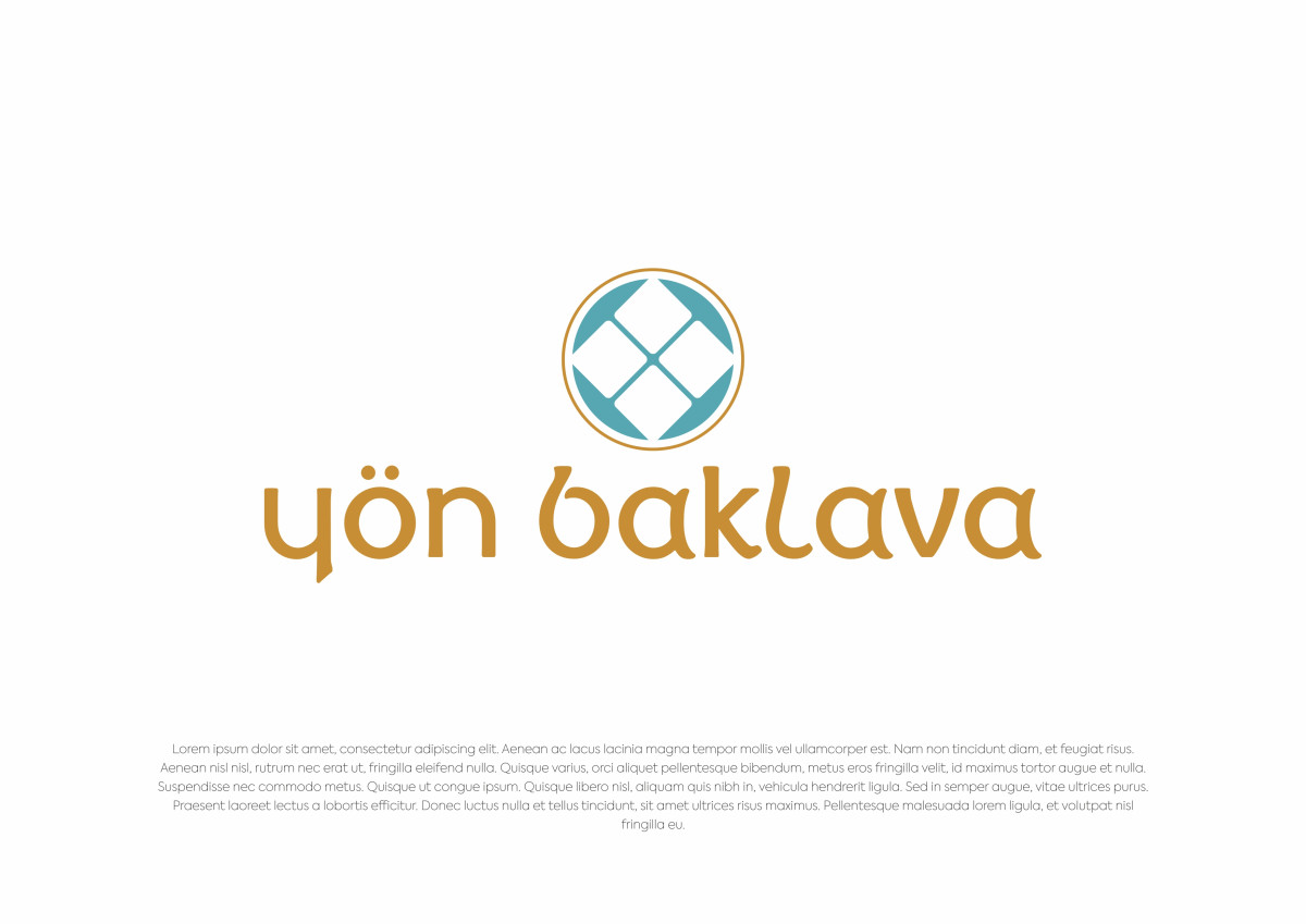 Tasarlayan Şeyma Sever-Yön Baklava şirketimiz için sade ve şık