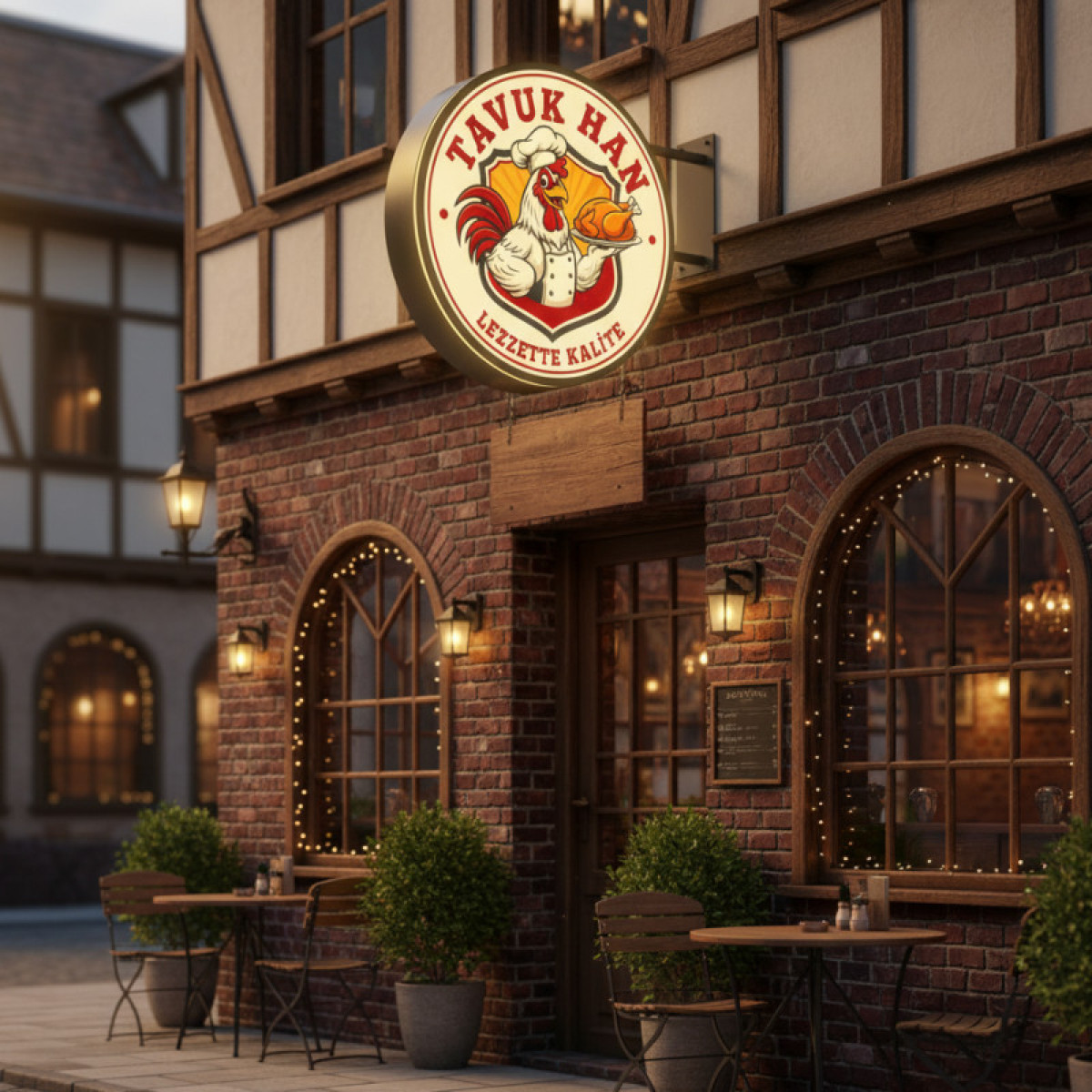 Tasarlayan GK DESIGN-Yeni Kurulacak Fast-Food Restaurantı