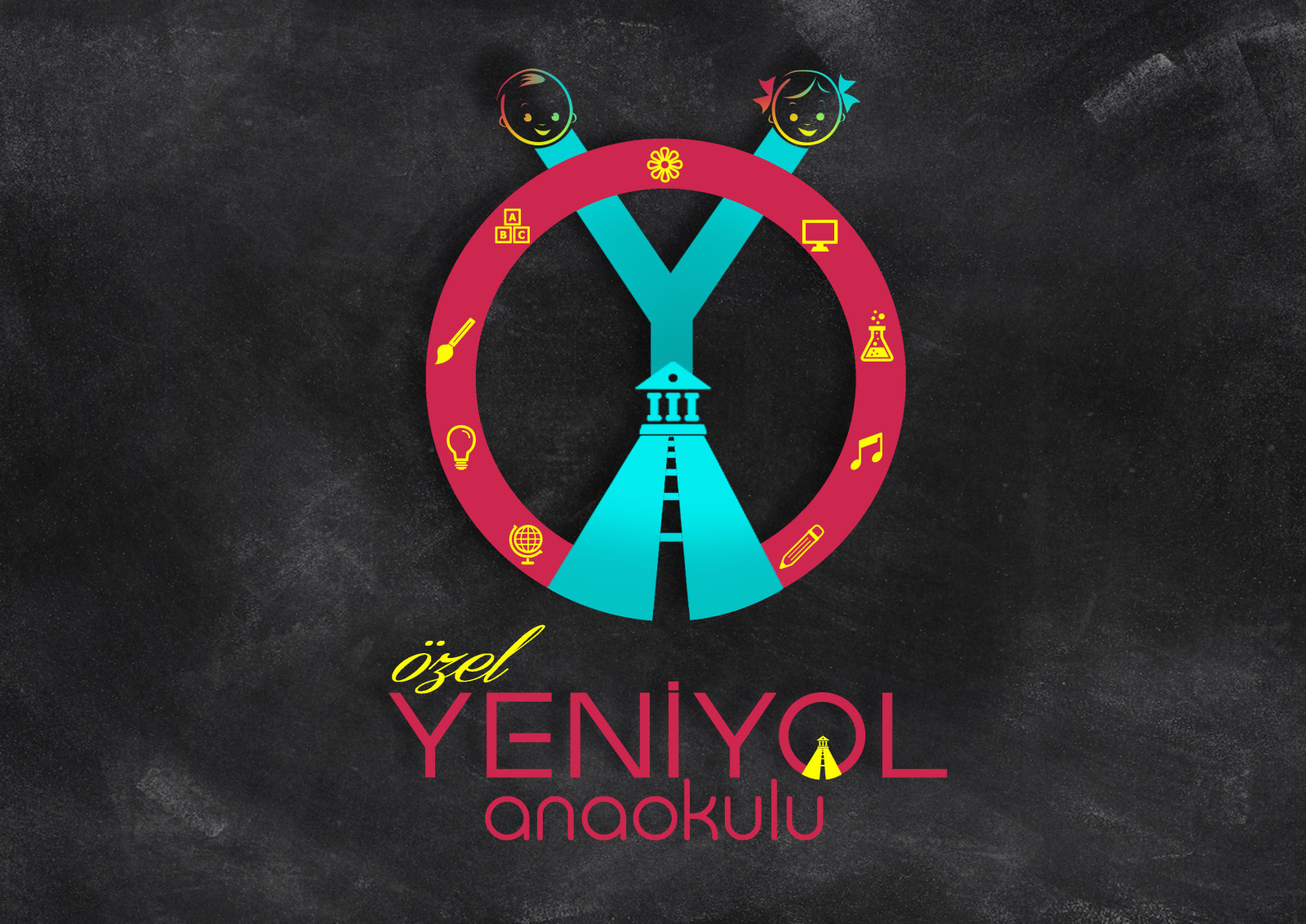Tasarlayan Tolgaaxu-yeniyol anaokulumuza dikkat çekici logo 