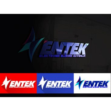 elektironik firma logosu yarışmasına tasarımcı orion™ tarafından sunulan  tasarım 