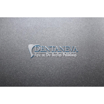 Diş kliniği için logo tasarımı yarışmasına tasarımcı Sedat Muti tarafından sunulan  tasarım 