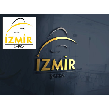 İzmir Şapka Logo Tasarımı yarışmasına tasarımcı menesg tarafından sunulan  tasarım 