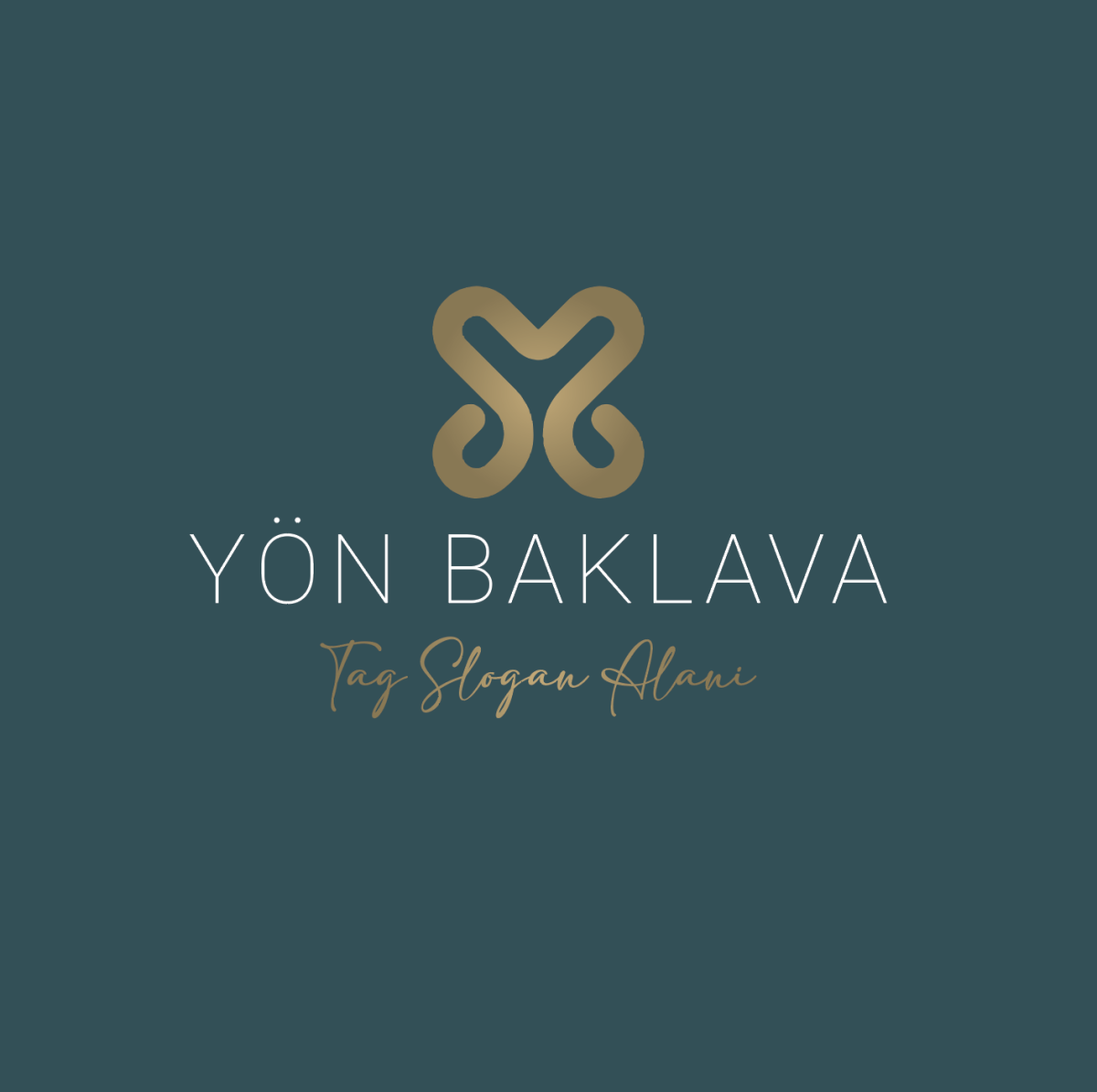 Tasarlayan Ayes Tasarım-Yön Baklava şirketimiz için sade ve şık