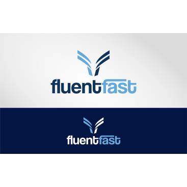 FLUENTFAST Startup'ı İçin Logo Tasarımı yarışmasına tasarımcı ELORA DESIGN tarafından sunulan  tasarım 