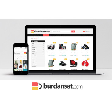 Burdansat.com yarışmasına tasarımcı Viyades tarafından sunulan  tasarım 