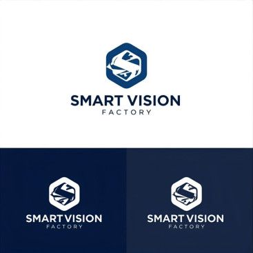 Smart Vision Factory için Logo Tasarımı yarışmasına tasarımcı logotasarımı tarafından sunulan  tasarım 