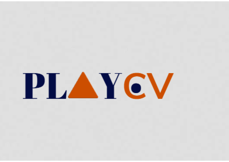 Videolu CV platformu için logo tasarımı yarışmasına tasarımcı inanç doğan tarafından sunulan  tasarım 