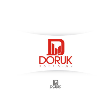 Doruk Yapı Aş. Logo, kartvizit tasarımı yarışmasına tasarımcı RΛPİDO tarafından sunulan  tasarım 