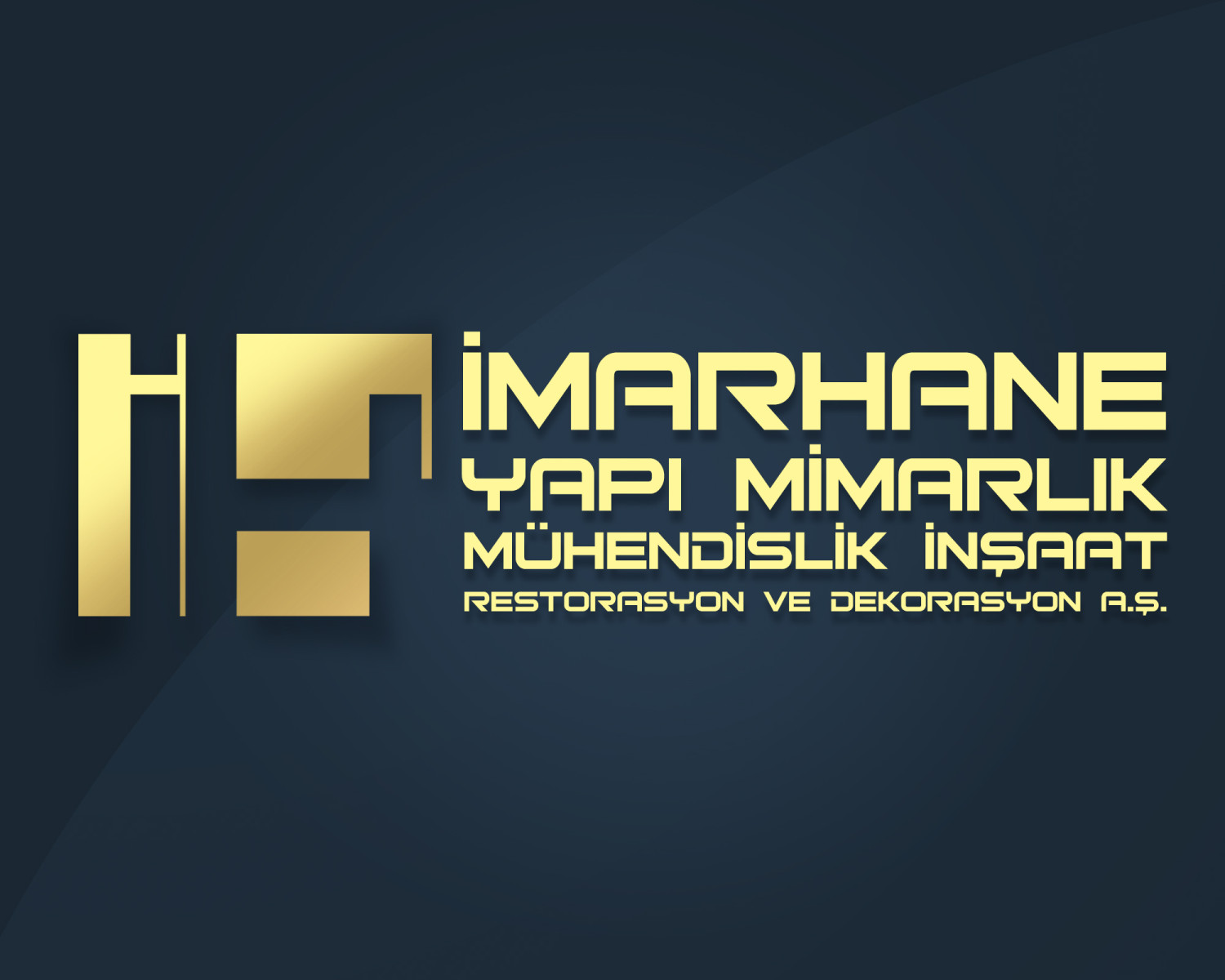 Tasarlayan karakalemustadi-İMARHANE YAPI MİM.MÜH A.Ş. ŞİRKET LOGOSU