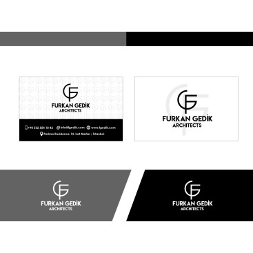 Mimarlık ofisi logo ve kartvizit tasarım yarışmasına tasarımcı SZR Graphic Design tarafından sunulan  tasarım