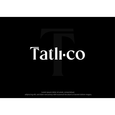 Tatlı firmamıza logo arıyoruz! yarışmasına tasarımcı zeynep arslan tarafından sunulan  tasarım 