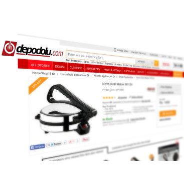 depodolu.com için logo tasarımı yarışmasına tasarımcı grfkismail tarafından sunulan  tasarım 