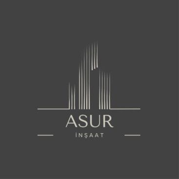 ASUR İNŞAAT İÇİN LOGO TASARIM yarışmasına tasarımcı Berat Öztürk tarafından sunulan  tasarım 