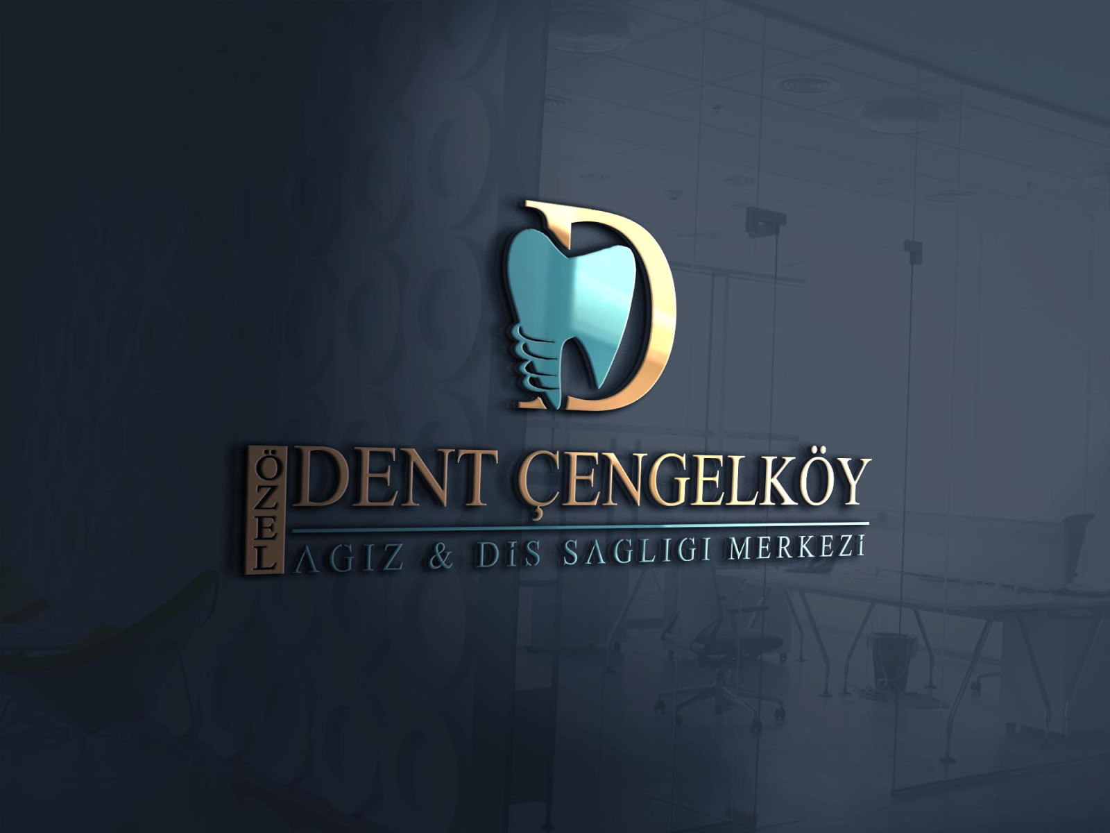 Tasarlayan A.Güler-DİŞ KLİNİK LOGOSU. TEMİZ...