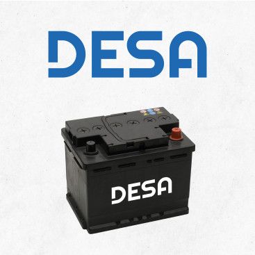 DESA  için logo tasarımı (akü -enerji) yarışmasına tasarımcı TahaAktas tarafından sunulan  tasarım 