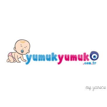 YUMUKYUMUK.COM.TR Logo ve Amblem Tasarım yarışmasına tasarımcı ElifYAZICI tarafından sunulan  tasarım