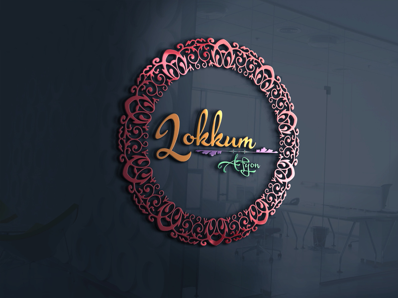 Tasarlayan KereMDnZ26-''AFYON LOKKUM'' MARKAMIZI IŞILDATIN