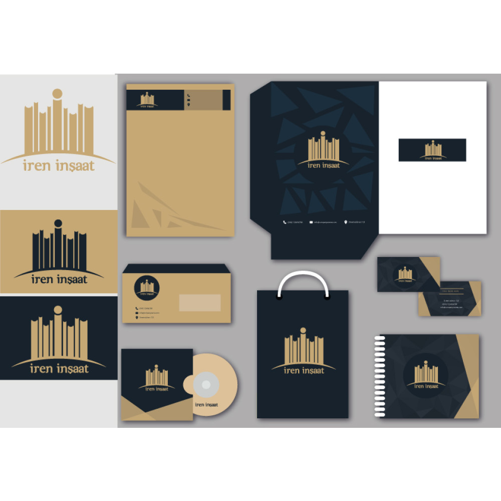 İnşaat firmamız için logo ve kurumsal k.