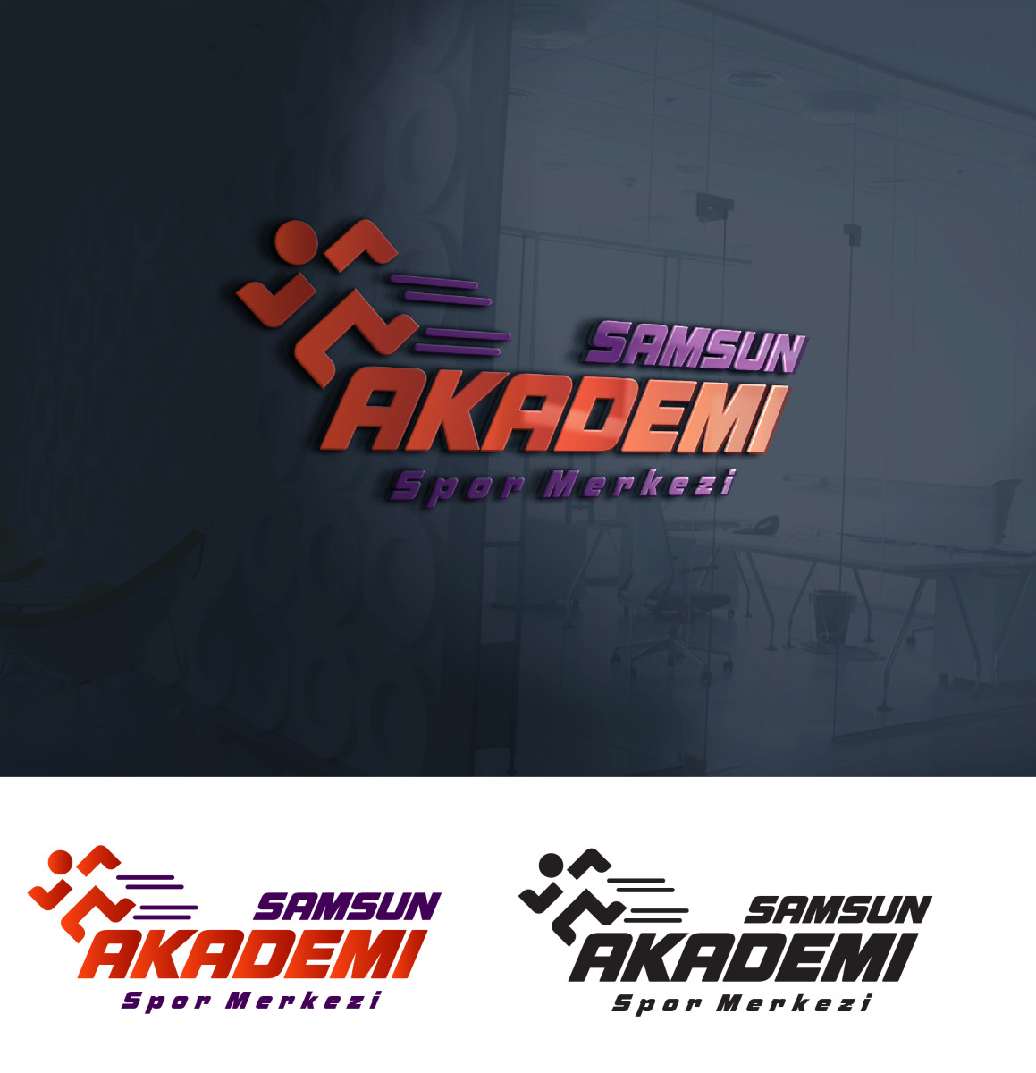 Tasarlayan KPT10-Samsun Akademi markasını oluşturmak 