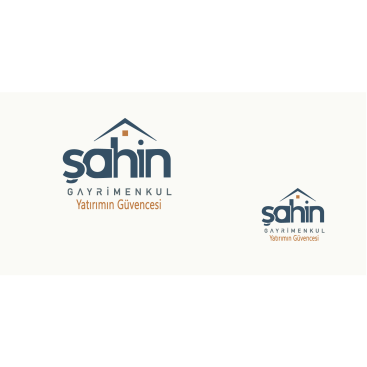 Şahin Gayrimenkul Logo + Kurumsal Kimlik yarışmasına tasarımcı izdüsümü tarafından sunulan  tasarım 