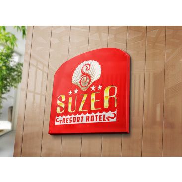 4 YILDIZLI HOTEL İÇİN LOGO ÇALIŞMASI yarışmasına tasarımcı Sihir tarafından sunulan  tasarım 