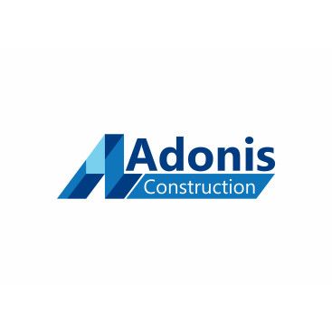 Adonis Construction Logo Tasarımı yarışmasına tasarımcı 443618 tarafından sunulan  tasarım 
