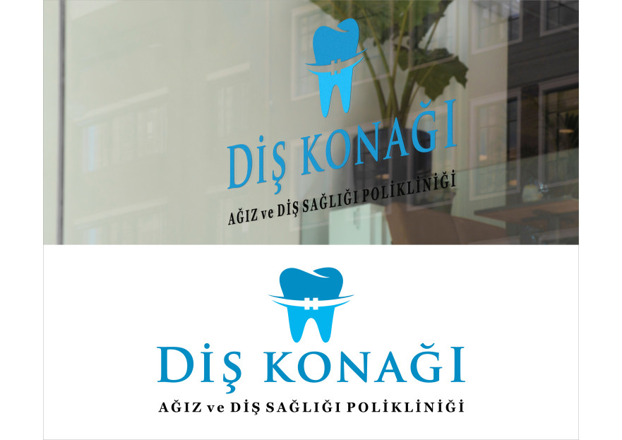 DİŞ POLİKLİNİĞİ İÇİN LOGO yarışmasına tasarımcı X266 tarafından sunulan  tasarım 