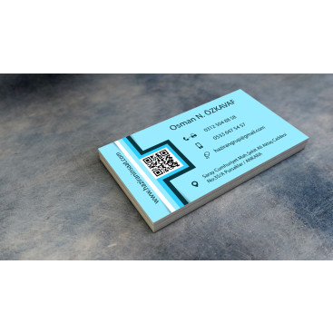 Haziran İnşaat'ın kartvizitini tasarla yarışmasına tasarımcı nusret_ tarafından sunulan  tasarım 