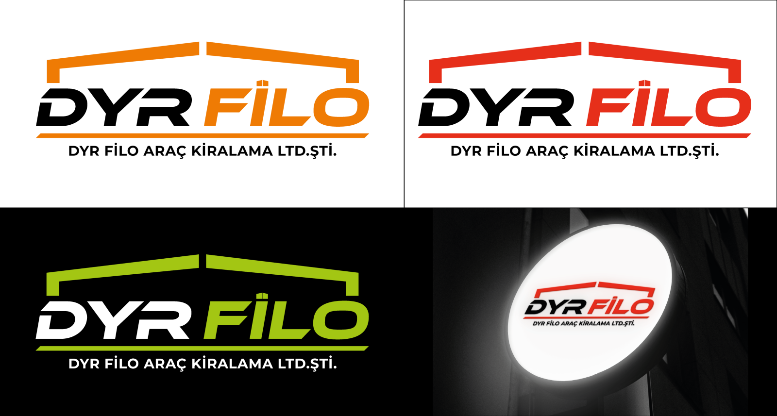 Tasarlayan Sky Flare-Dyr Filo Logo ve Kurumsal Kimlik