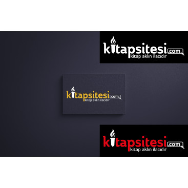 kitapsitesi YENİ LOGO VE SLOGAN ARIYOR yarışmasına tasarımcı Mery0777 tarafından sunulan  tasarım 