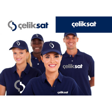 Çelik satışı yapan firmamız için logo yarışmasına tasarımcı TAMGAMAN tarafından sunulan  tasarım 