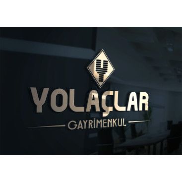 Gayrimenkul logo ve kartvizit tasarımı yarışmasına tasarımcı siliconvalley tarafından sunulan  tasarım 