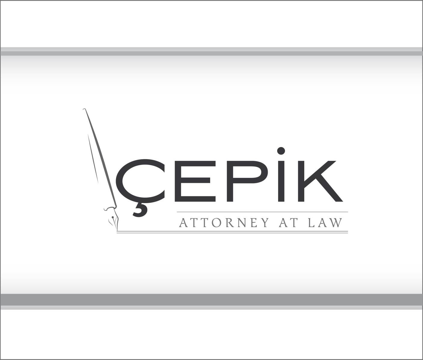 Tasarlayan BiArt-Çok şık ,dikkat çekici  Avukatlık Logosu