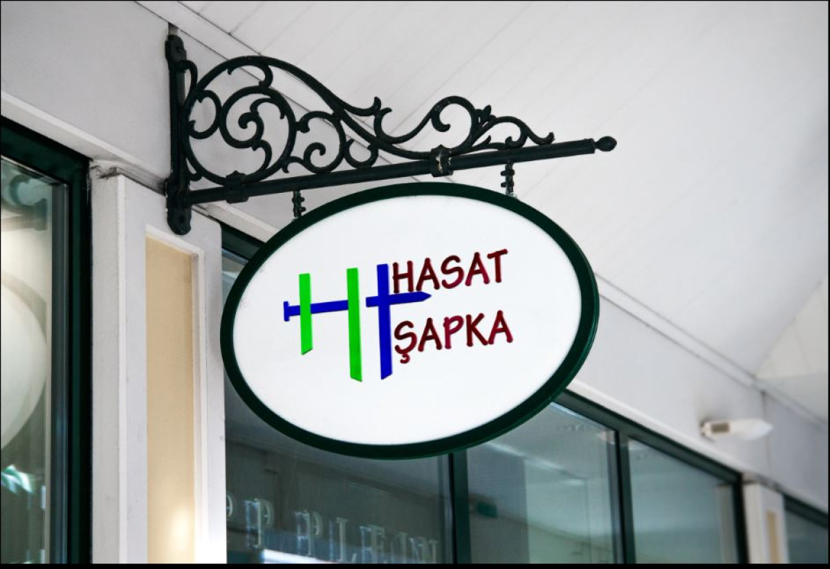 Tasarlayan / AEDENİZ /-Ht Hasat Şapka Logo çalışması
