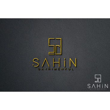 Şahin Gayrimenkul Logo + Kurumsal Kimlik yarışmasına tasarımcı Gizem SC tarafından sunulan  tasarım 
