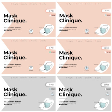 Premium Maske Kutu Dizaynı yarışmasına tasarımcı busrace tarafından sunulan  tasarım