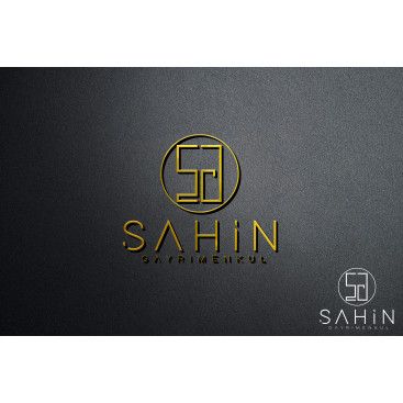 Şahin Gayrimenkul Logo + Kurumsal Kimlik yarışmasına tasarımcı Gizem SC tarafından sunulan  tasarım 