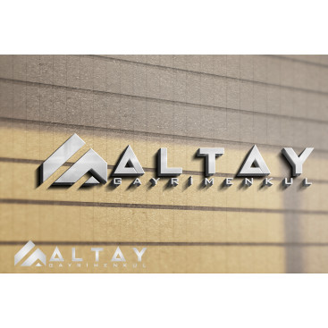 Altay  Gayrimenkul Logo  Tasarımı  yarışmasına tasarımcı asrnklkn tarafından sunulan  tasarım 