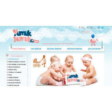 YUMUKYUMUK.COM.TR Logo ve Amblem Tasarım yarışmasına tasarımcı Trgy tarafından sunulan  tasarım